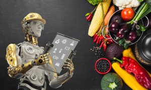 AI robots ensuring food safety and quality control in smart factories